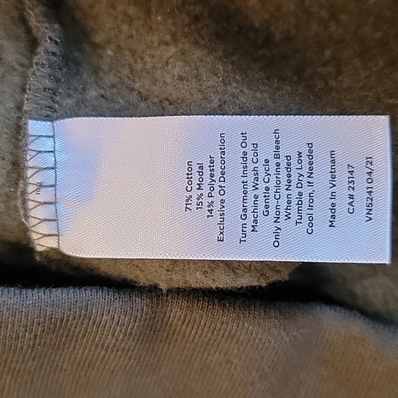 Talbots Olive Green with Sheep Knit Top - Size MP - Picture 6 of 6